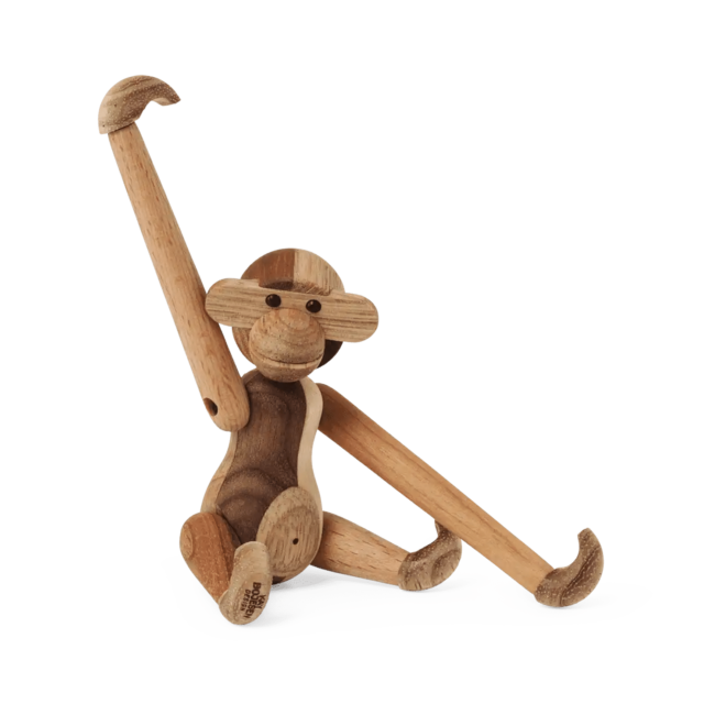 Wooden Monkey Reworked, Mini, Mixed Wood